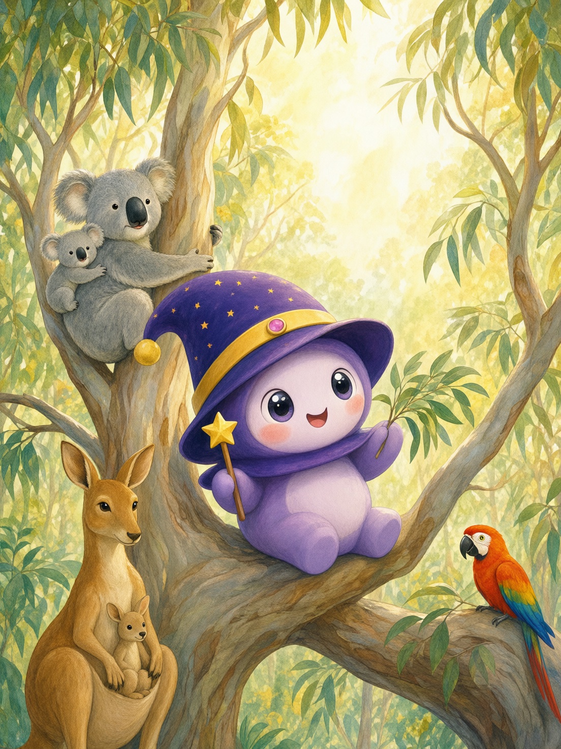 Koala temalı BİLSEM deneme kitapçığının kapağı