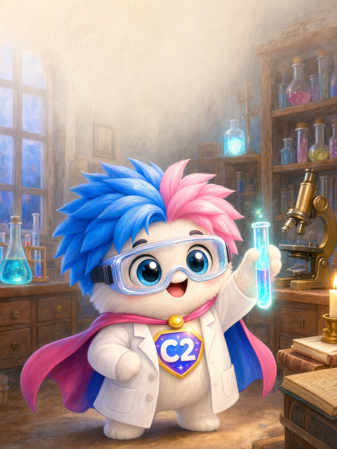Marie Curie temalı BİLSEM deneme kitapçığının kapağı