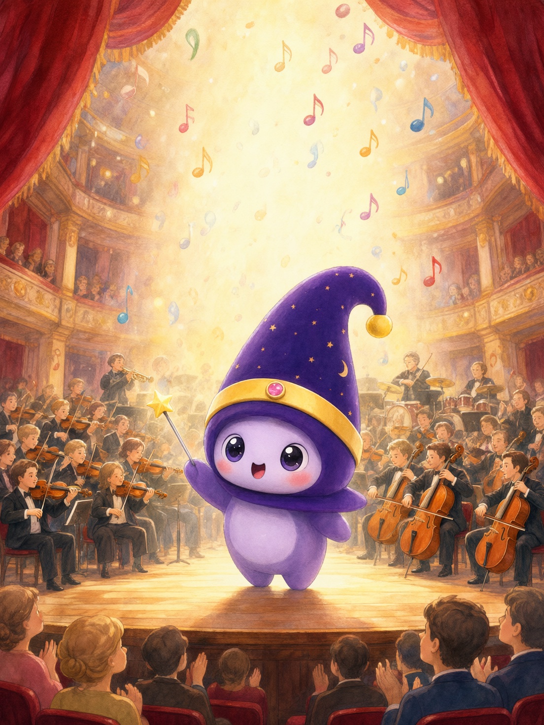 Orkestra temalı BİLSEM deneme kitapçığının kapağı