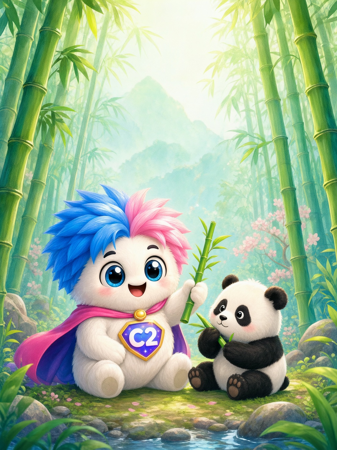 Panda temalı BİLSEM deneme kitapçığının kapağı